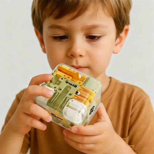 3D Labyrinth Puzzles Maze Cube Puzzle Gravity Three-Dimensio