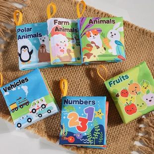 Intelligence Books Development Soft Cogn Baby Learning Cloth