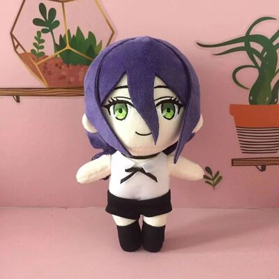 Anime Chainsaw Man Reze Cosplay Plush Doll Toy 20cm Cute Sof