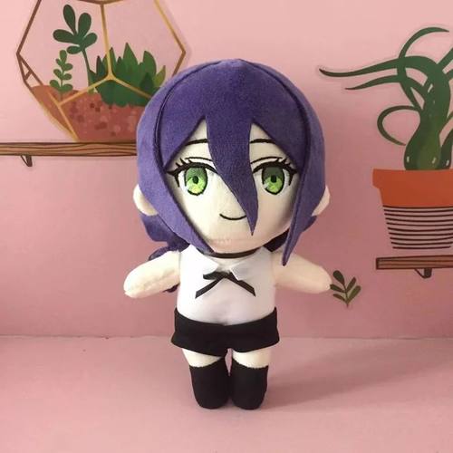 Anime Chainsaw Man Reze Cosplay Plush Doll Toy 20cm Cute Sof