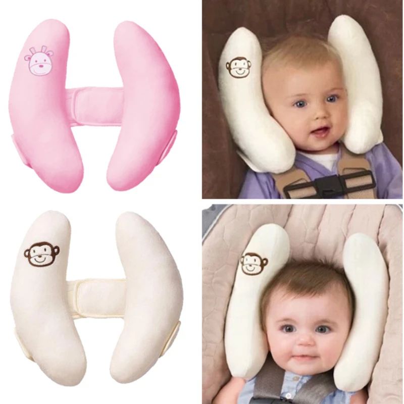Infant Stroller Neck Pillow Banana Car Seat Head Protector P