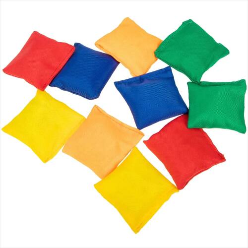 Colorful Mini Cloth Sand Bean Bags, Portable Toss Throwing G