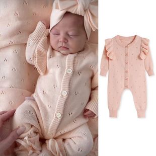 0-3T 100% Cotton born Kid Baby Girl Winter Clothes Long Slee