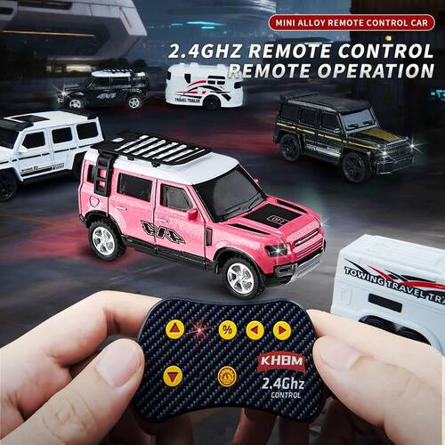 New RC Car MINI Alloy 1/64 Remote Control Car Convenient to