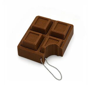 Chocolate Keycap Keychain Cheese Keyboard Button Hand Relax