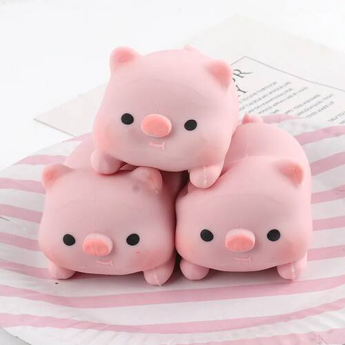 Creative decompression toy, Lala pig, kneading music dumplin