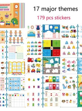 Montessori Busy Book Baby Toys Quiet Book Preschool Kids Ear