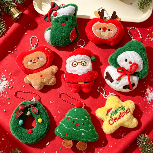 Christmas Plush Doll Pendant Christmas Dress Up Accessories