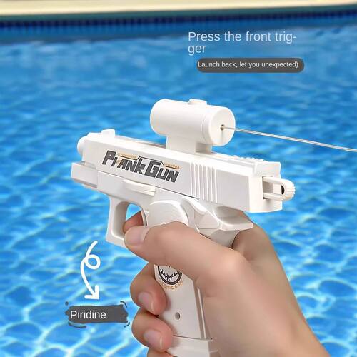 Funny Double-Sided Reverse Water Gun - Summer Prank Toy,Mini