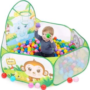 120CM Ball Pool with Basket Children Toy Indoor Ocean Ball P