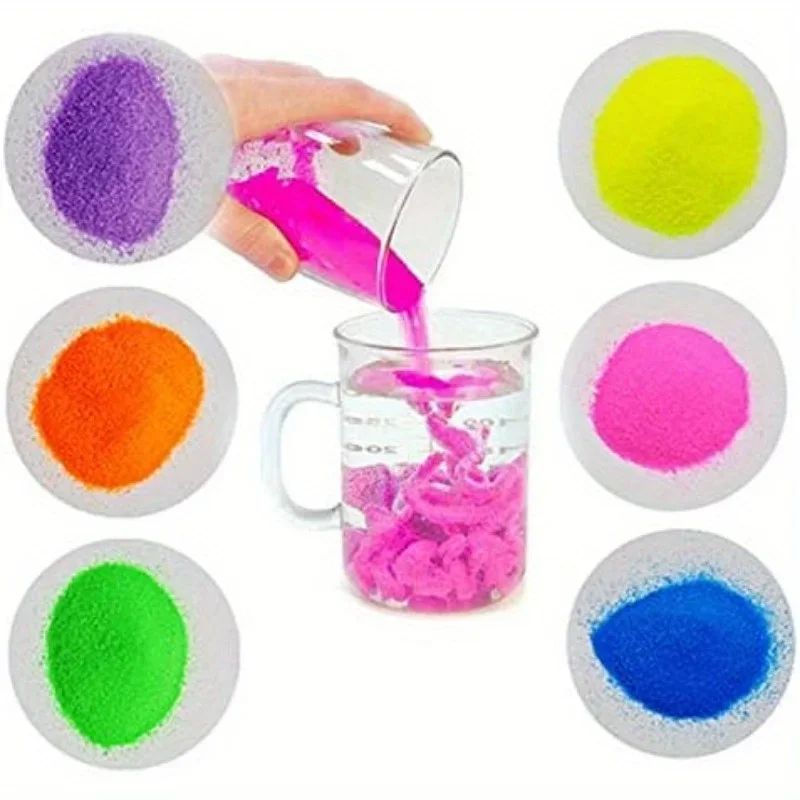 Magic Space Sand - Hydrophobic Colored Sand Toy, Mixed Color