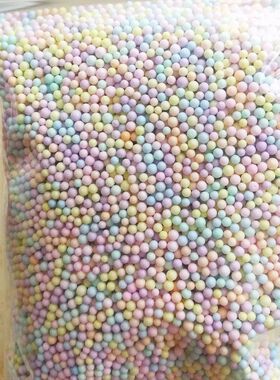 2-3.5mm 16000pcs  DIY Slime Balls Not Bleeding Color Foam Be