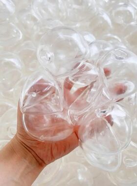 DIY Empty Ball Shell for Handmade Squishy Toy Clear Soft Rub