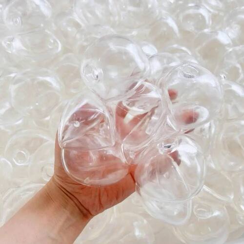 DIY Empty Ball Shell for Handmade Squishy Toy Clear Soft Rub
