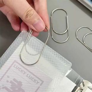 Arrival 10pcs Creative Note Paper Clips, 50mm Large Metal Cl