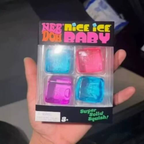 Needoh ice cubes, jellyfish, popsicles, sensory toys in vari