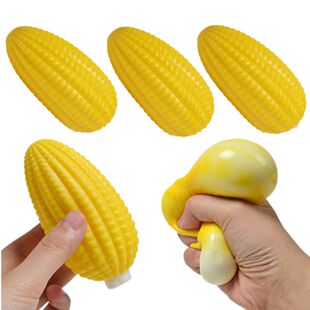 Cute Soft Simulation Corn Anti Stress Squishy Fidget Toys Ve