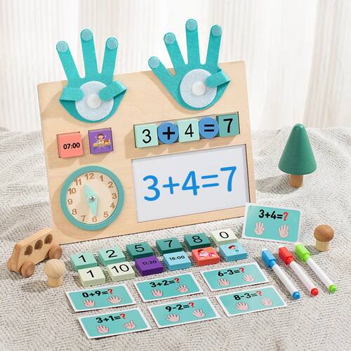 Kids Mathematics Teaching Aids Finger Numbers Counting Stick
