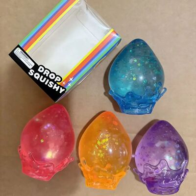 Water Droplet Shape Confirmation Blind Box Stress Relief Squ