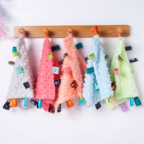 Baby Peas Label Soothing Towel Soft Cotton Newborn Kids Slee