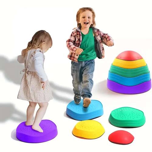 5Pcs/set Balance Stepping Stones Toys Kids Trampling Stone M
