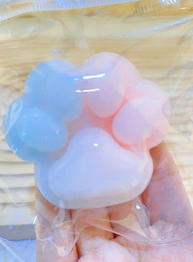 SimulationCat Paw Squishy Fidget Toy Cute Plush Cat Paw Sili