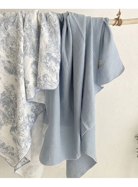 Baby Blanket Newborn Muslin Swaddle Wrap Blankets Summer Cot
