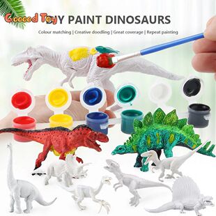 Dinosaur Toys Painting Set Dinosaur Crafts for Kids Paint Ar