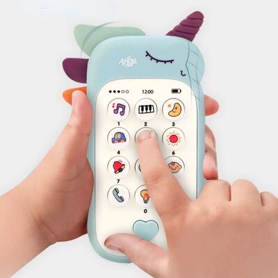 Baby Phone Toy Music Sound Telephone Sleeping Toys With Teet