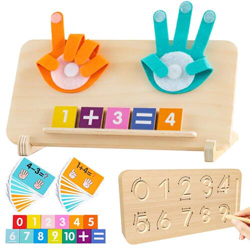 Montessori Toys for Toddlers Double-Sided Preschool Learning