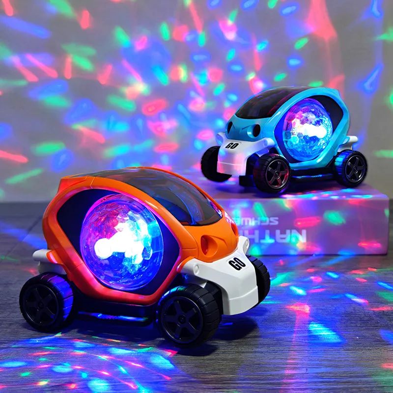 Children's Electric Toy Car Flashing Music Omnidirectional R
