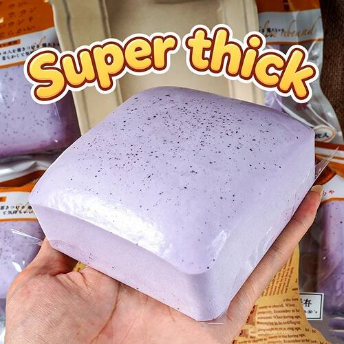 Soft Slow Rising Toast Squishy Stress Relief Squeeze Toy Fid
