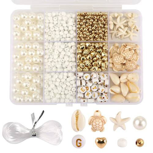 1 Set Beach Bracelet Making Kit, Beach Themed Bracelet Makin