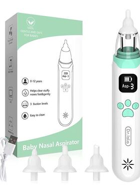 Dr.isla Baby Nose Cleaner Silicone Adjustable Suction Electr