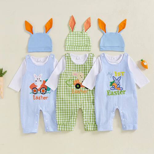 gren 0-18M Infant Baby Boy Easter Outfit Spring Long Sleeve
