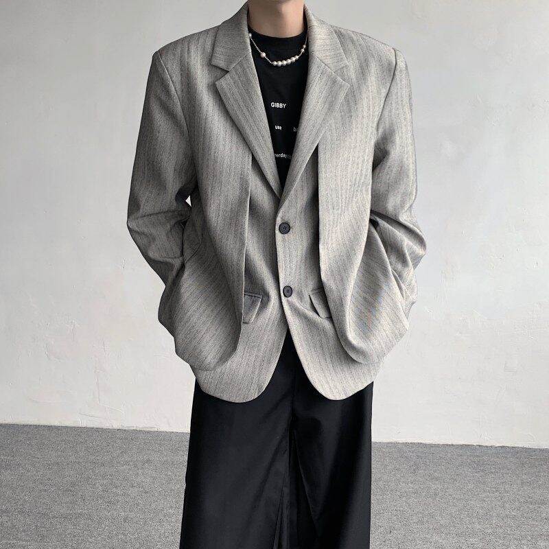 假两件西服成熟稳重男装