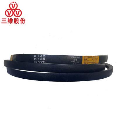 三维三角带B型B1080-B1300Li橡胶耐磨传动带C型D型工业机器齿带