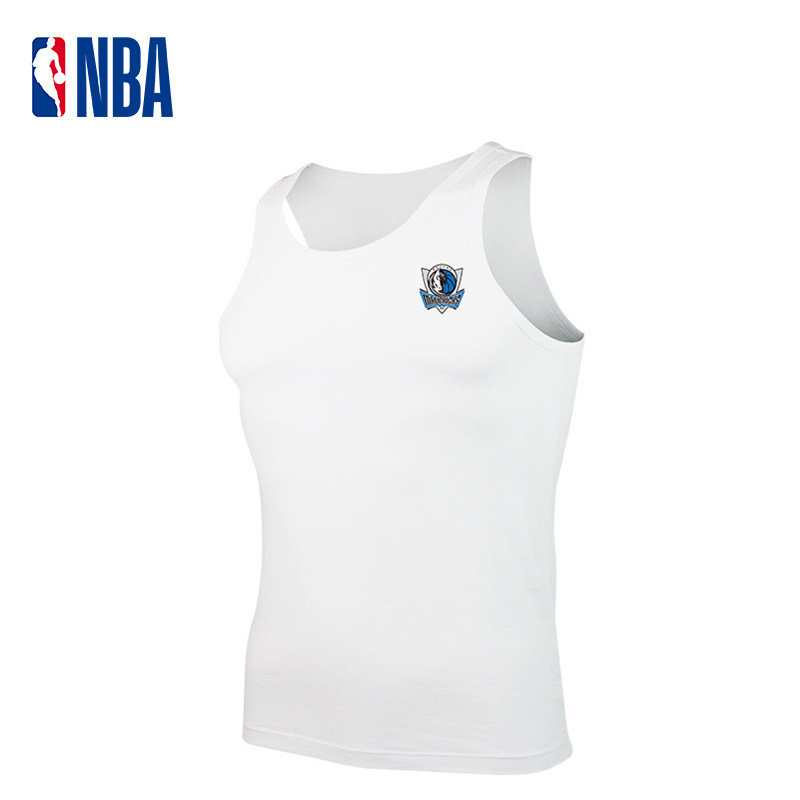 NBA独行侠队男士无袖打底运动背心健身篮球跑步纯棉吸汗透气内穿