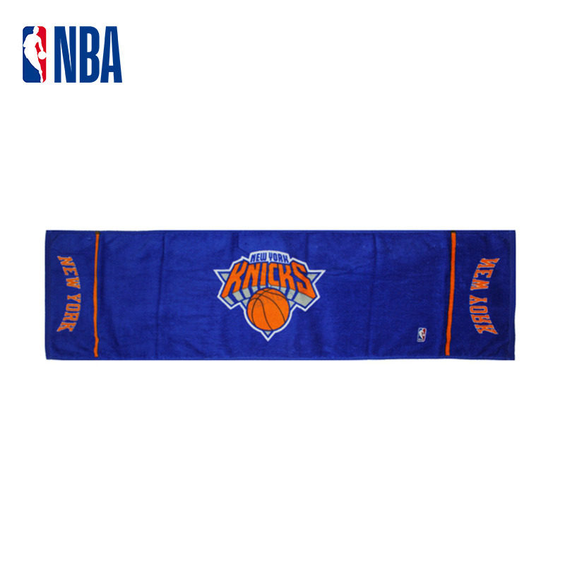 NBA纯棉毛巾球队款篮球运动休闲吸汗加长舒适印花割绒洗脸加厚