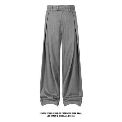 NOLOGOPLUS西裤大码男士阔腿裤