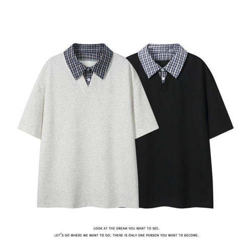 【NOLOGOPLUS】男士短袖T恤衫