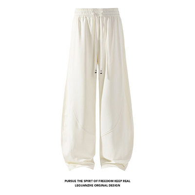 NOLOGOPLUS男士卫裤直筒休闲裤