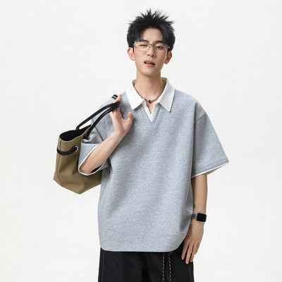 【NOLOGOPLUS】男士短袖polo衫