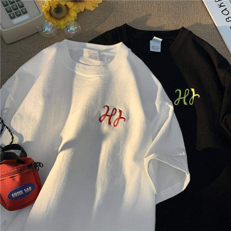 [NO LOGO PLUS]夏季新款300g重磅纯棉T恤2026新款宽松男士短袖衫