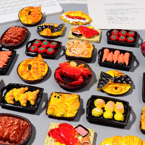 叶子姐姐树脂仿真食玩手工DIY