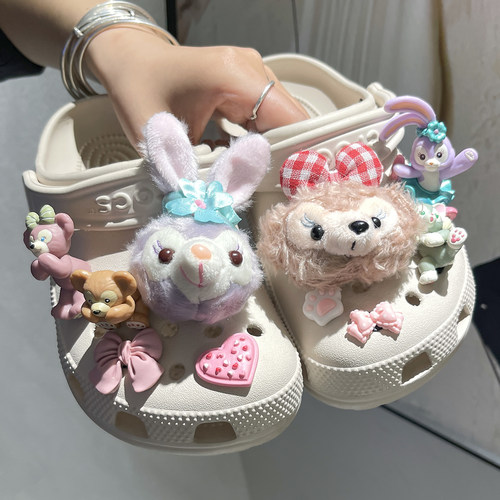 cross洞洞鞋鞋花crocs拖鞋配饰