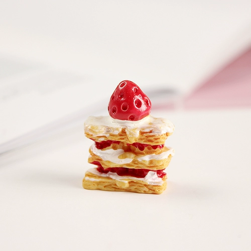 Реалистичный кремовый чехол для телефона с аксессуарами, пенал, «сделай сам», хлеб