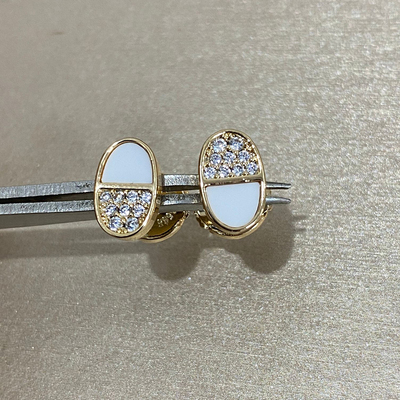 Chaine d’Ancre Verso新款猪鼻子耳钉