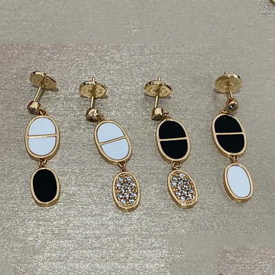 Chaine d’Ancre Verso新款猪鼻子耳钉