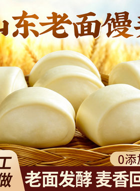 【麦香浓有嚼劲】山东老面馒头